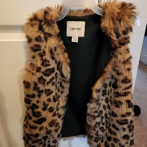 Leopard vest